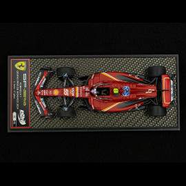 Carlos Sainz Ferrari SF24 n° 55 3rd GP Monaco F1 2024 1/43 BBR Models BBRC303B