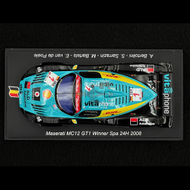 Maserati MC12 GT1 n° 1 Winner 24h Spa 2008 1/43 Spark 43SPA2008