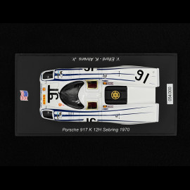 Porsche 917K n° 16 12h Sebring 1970 1/43 Spark US347