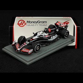 Oliver Bearman Haas VF-24 n° 50 1st race Azerbajian GP F1 2024 1/43 Spark S9563