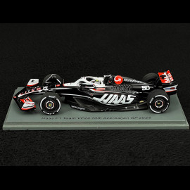 Oliver Bearman Haas VF-24 n° 50 1st race Azerbajian GP F1 2024 1/43 Spark S9563