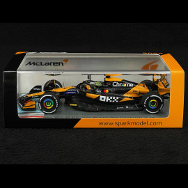 Lando Norris McLaren MCL38 n° 4 Winner GP Abu Dhabi F1 2024 1/43 Spark S9568