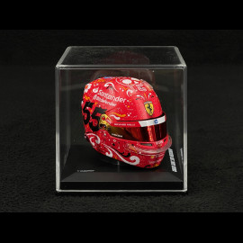 Casque Ferrari Carlos Sainz Jr. n° 55 Winner Mexican GP F1 2024 1/5 LookSmart LSHEL007