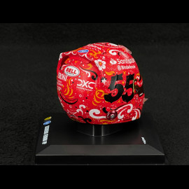 Casque Ferrari Carlos Sainz Jr. n° 55 Winner Mexican GP F1 2024 1/5 LookSmart LSHEL007