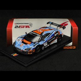 McLaren 720S GT3 Evo n° 159 24h Spa 2023 Gulf 1/43 Spark SB735
