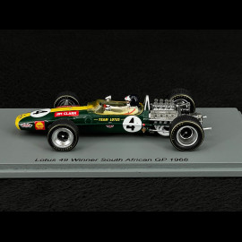 Jim Clark Lotus 48 n° 4 Winner South African GP F1 1968 1/43 Spark S6363