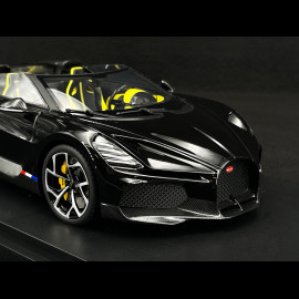 Bugatti W16 Mistral 2023 Black 1/18 Top Speed TS0597
