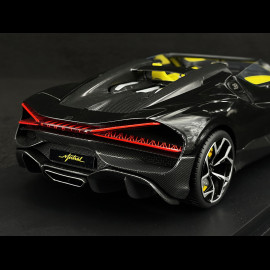Bugatti W16 Mistral 2023 Black 1/18 Top Speed TS0597