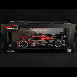Acura ARX-06 GTP n° 40 Winner 12h Sebring 2024 1/18 Top Speed TS0592