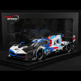 BMW M Hybrid V8 GTP n° 24 8th 24h Daytona 2024 1/18 Top Speed TS0568