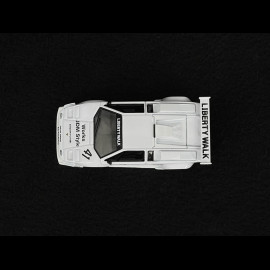 Lamborghini Countach LB-Works n° 41 Tokyo Auto Salon 2024 Weiß 1/64 Mini GT MGT00966-L