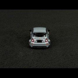 Fiat Abarth 595 LB-Works x Abas Works 2024 Grey 1/64 Mini GT MGT00995-L