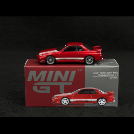 Nissan Skyline GT-R R32 VeilSide Combat 1993 Rot 1/64 Mini GT MGT00987-R