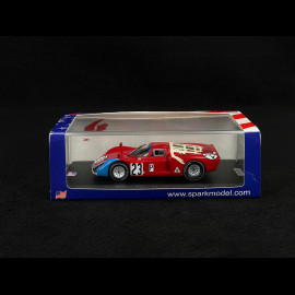 Alfa Romeo T33-2 n° 23 6. 24h Daytona 1968 1/43 Spark US378