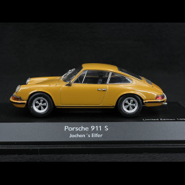 Porsche 911 S 1968 " Jochen's Elfer '' yellow 1/43 Schuco 450363800
