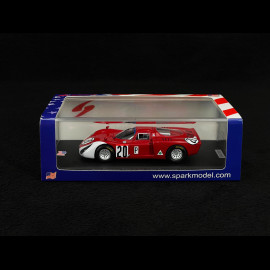 Alfa Romeo T33/2 n° 20 5th 24h Daytona 1968 1/43 Spark US244