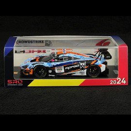 McLaren 720S GT3 Evo n° 159 24h Spa 2024 Gulf 1/43 Spark SB788
