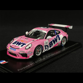 Porsche 911 GT3 Cup n°91 Porsche Carrera Cup France 2020 1/43 Spark SF249