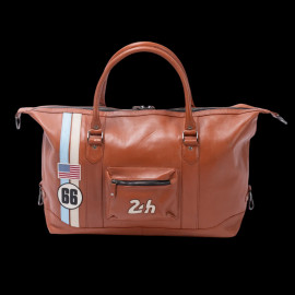 24h le Mans Leather Travel Bag Chris 48h Rusty 27936-9920