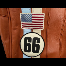24h le Mans Leather Travel Bag Chris 48h Rusty 27936-9920