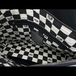 24h le Mans große Leder Reisetasche Ken 72h Schwarz 27938-1504