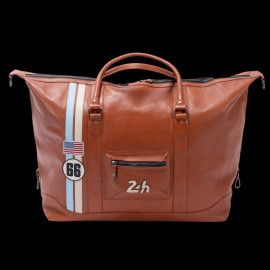 24h le Mans Big Leather Travel Bag Ken 72h Rusty 27938-9920