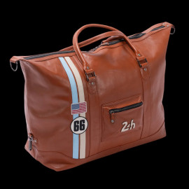 24h le Mans Big Leather Travel Bag Ken 72h Rusty 27938-9920