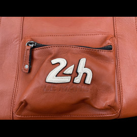 24h le Mans Big Leather Travel Bag Ken 72h Rusty 27938-9920