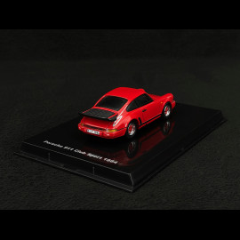 Porsche 911 Carrera 3.2 Type 930 Club Sport 1984 Indian Red 1/43 Norev PM0067