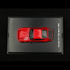 Porsche 911 Carrera 3.2 Type 930 Club Sport 1984 Indian Red 1/43 Norev PM0067