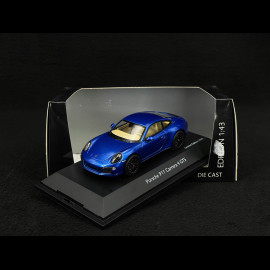 Porsche 911 type 991 Carrera 4 GTS Coupé Saphir Blue 1/43 Schuco 450758100