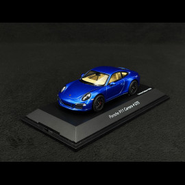 Porsche 911 type 991 Carrera 4 GTS Coupé Saphir Blue 1/43 Schuco 450758100