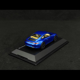 Porsche 911 type 991 Carrera 4 GTS Coupé Saphirblau 1/43 Schuco 450758100