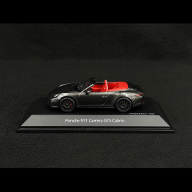 Porsche 911 type 991 Carrera GTS Cabriolet Achatgrau 1/43 Schuco 450757700