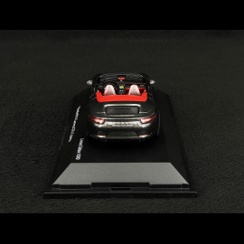 Porsche 911 type 991 Carrera GTS Cabriolet Achatgrau 1/43 Schuco 450757700