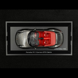 Porsche 911 type 991 Carrera GTS Cabriolet Agate Grey 1/43 Schuco 450757700