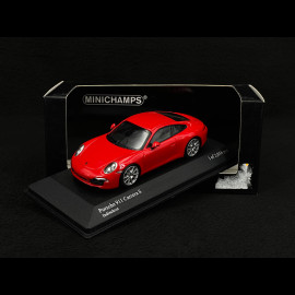 Porsche 911 typ 991 Carrera S 2012 Indischrot 1/43 Minichamps 410060220