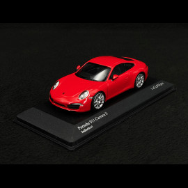 Porsche 911 typ 991 Carrera S 2012 Indischrot 1/43 Minichamps 410060220