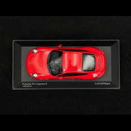 Porsche 911 typ 991 Carrera S 2012 Indischrot 1/43 Minichamps 410060220