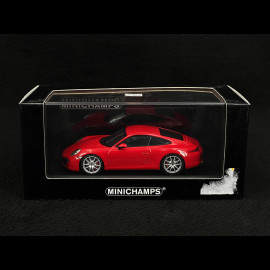 Porsche 911 type 991 Carrera S 2012 guards red 1/43 Minichamps 410060220