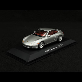 Porsche 911 Carrera Type 996 2001 Polarsilber 1/43 Schuco WAP02003697