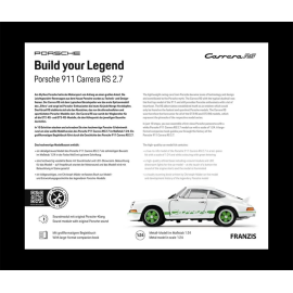 Porsche 911 Advent Calendar Carrera RS 2.7 1974 Grand Prix White 1/24 Franzis 67267