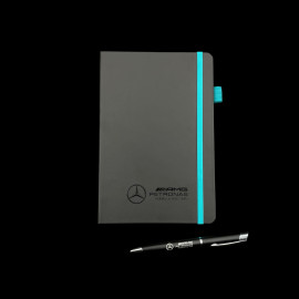 Mercedes Notepad Low Cost with Ballpoint AMG Petronas F1 Team Hamilton / Russell / Antonelli Black 701227072-001