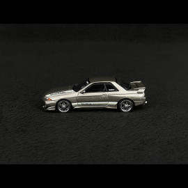 Nissan Skyline GT-R R32 Veilside Combat C-I 2011 Kampfgrau 1/64 Mini GT MGT00971-R