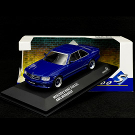 Mercedes-Benz 560 SEC AMG Widebody 1990 Linarite Blue Pearl 1/43 Solido S4310907
