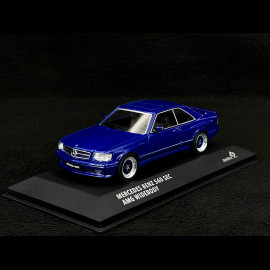 Mercedes-Benz 560 SEC AMG Widebody 1990 Linarite Blue Pearl 1/43 Solido S4310907