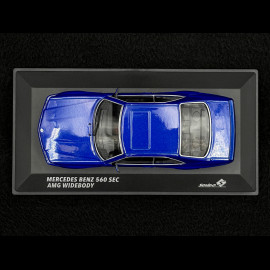 Mercedes-Benz 560 SEC AMG Widebody 1990 Linarite Blue Pearl 1/43 Solido S4310907