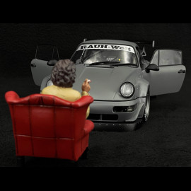 Porsche 911 RWB Bodykit Nardo Type 964 2024 Grey 1/18 Solido S1807517