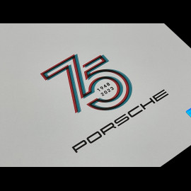 Porsche Posters Low Price Set of 4 911 75 Years Edition Driven by Dreams WAP0504700R75Y