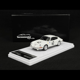 Porsche 911S Type 901 n° 42 Team Auguste Veuillet 24h Le Mans 1967 1/43 Tecnomodel TM43-62A